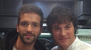 Pablo Alborán, el nuevo mejor amigo del televisivo cocinero de 'Masterchef' Jordi Cruz