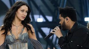 Las tensas miradas de Bella Hadid y The Weeknd en el Victoria's Secret Show tras su reciente ruptura