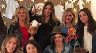 Helen Lindes celebra la baby shower de Alan rodeada de grandes amigas