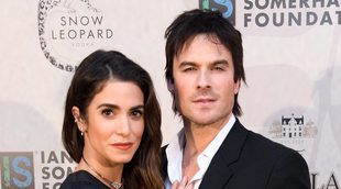 Ian Somerhalder y Nikki Reed, una pareja muy unida en un evento de la fundación del actor