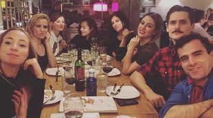 Blanca Suárez, Ana Polvorosa, Ana Fernández,...: 'Las chicas del cable' se van de cena navideña