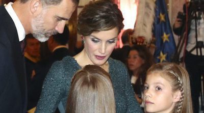 Los Reyes Felipe y Letizia, la Princesa Leonor y la Infanta Sofía, fans de 'Star Wars'