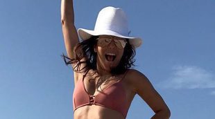 Eva Longoria celebra la Navidad en las playas de México