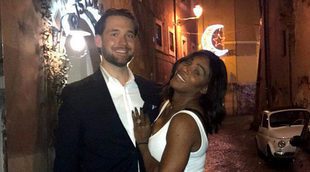 Serena Williams presume junto a Alexis Ohanian de su impresionante anillo de compromiso