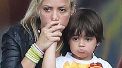 Shakira y Gerard Piqué, preocupados ahora por la salud de su hijo mayor Milan