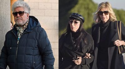 Pedro Almodóvar, Rossy de Palma o José Coronado entre los asistentes a la capilla ardiente de Bimba Bosé