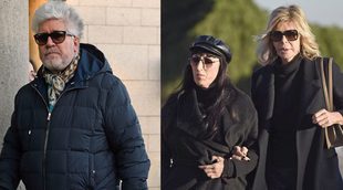 Pedro Almodóvar, Rossy de Palma o José Coronado entre los asistentes a la capilla ardiente de Bimba Bosé