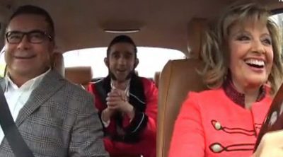 El carpool de María Teresa Campos y Jorge Javier Vázquez con El Tekila