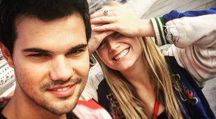 Taylor Lautner y Billie Lourd disfrutan juntos de la primavera rodeados de amapolas