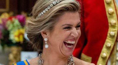 Máxima de Holanda consigue brillar por encima de Juliana Awada en el Palacio Real de Ámsterdam