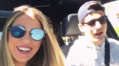 Álvaro Morata y Alice Campello, todo amor: Su propia versión de 'Despacito' al volante