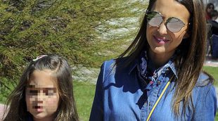 Paula Echevarría se divierte de paseo con Daniella y su mascota sin David Bustamante