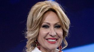 Rosa Benito, sonriente y 'enamorada' de un hombre muy importante del mundo de la televisión