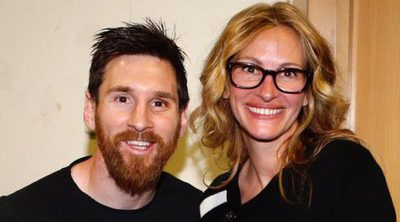 Julia Roberts, del Barça y del Madrid: toda una fan de Messi, Cristiano Ronaldo, Sergio Ramos y Zidane