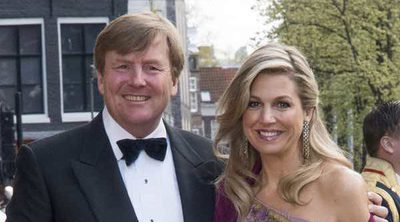 Máxima de Holanda, la más entregada en la cena de gala por el 50 cumpleaños del Rey Guillermo de Holanda