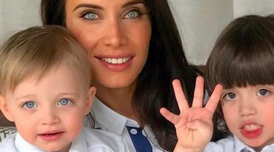 Pilar Rubio y sus hijos Sergio y Marco felicitan a Sergio Ramos por la Liga en plena polémica por los insultos a Piqué