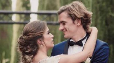 Antoine Griezmann publica su primer foto de recién casado