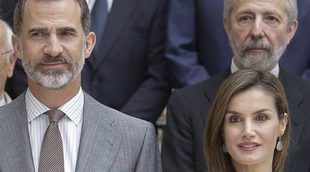 Los Reyes Felipe y Letizia celebran tres años de reinado rodeados de arte y niños en el Museo del Prado