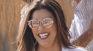 Eva Longoria y su sospechosa barriga en la playa de Marbella, ¿embarazada?