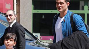 Orlando Bloom, todo un padrazo con su hijo Flynn de vacaciones en París