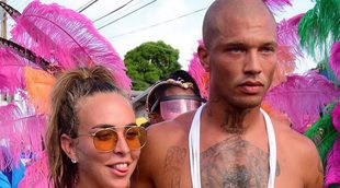 Chloe Green y Jeremy Meeks derrochan pasión durante sus vacaciones caribeñas