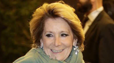 Esperanza Aguirre se olvida de la política y disfruta como una jubilada más