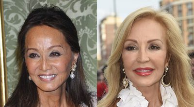 Carmen Lomana, contra Isabel Preysler: "No puedo meterme en la cama con un señor de 85 años como Vargas Llosa"