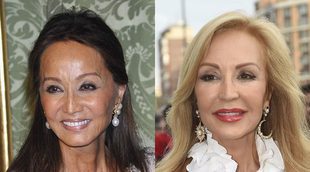 Carmen Lomana, contra Isabel Preysler: "No puedo meterme en la cama con un señor de 85 años como Vargas Llosa"