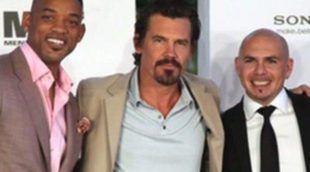 Will Smith, Josh Brolin y Pitbull presentan la película 'Men In Black 3' en México