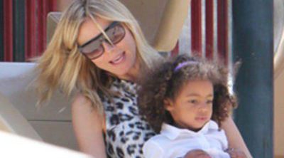 Heidi Klum disfruta del Día de la Madre junto a sus hijos en un parque de Los Ángeles