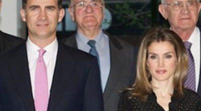 Los Príncipes Felipe y Letizia pasan una noche de arte y tecnología en el 'Espacio Fundación Telefónica'