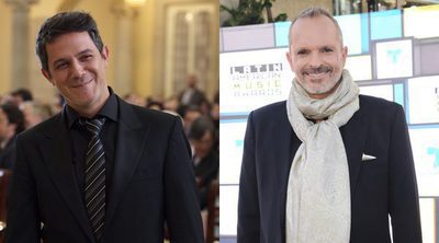 Miguel Bosé y Alejandro Sanz se ponen nostálgicos recordando su juventud