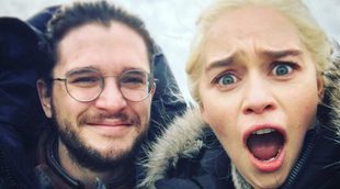 La reacción de Kit Harington y Emilia Clarke ante el final de la séptima temporada de 'Juego de Tronos'