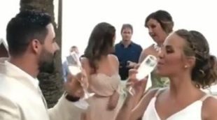 Así fue la especial y divertida boda de Yoli y Jonathan ('GH15') en la costa de Altea