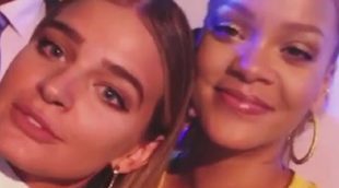 El encuentro entre Laura Escanes y Rihanna en Nueva York