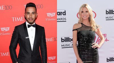 Heidi Klum y Lewis Hamilton disfrutan de una romántica velada juntos