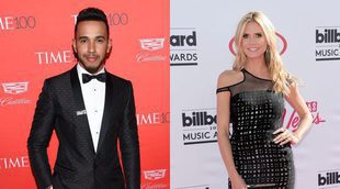 Heidi Klum y Lewis Hamilton disfrutan de una romántica velada juntos