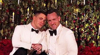 Colton Haynes, feliz tras su boda con Jeff Leatham: "Me casé con el hombre de mis sueños"