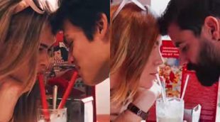 Yoli y Jonathan ('GH15') imitan las fotos más románticas e idílicas de las redes