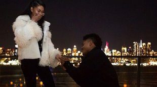 Chanel Iman y Sterling Shepard se comprometen tras poco más de un año de noviazgo