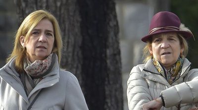 Las Infantas Cristina y Elena y Victoria Federica pasan juntas los últimos días del año