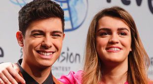 Alfred y Amaia en su primera rueda de prensa: "El punto fuerte de la canción es la verdad que hay"