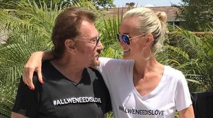 Johnny Hallyday dejó una herencia en vida a sus hijos mayores, Laura y David