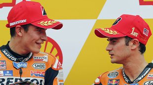 El gracioso y divertido baile de Marc Márquez y Dani Pedrosa en la televisión de Indonesia