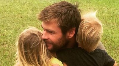 Los hijos de Elsa Pataky fans número uno de su padre Chris Hemsworth