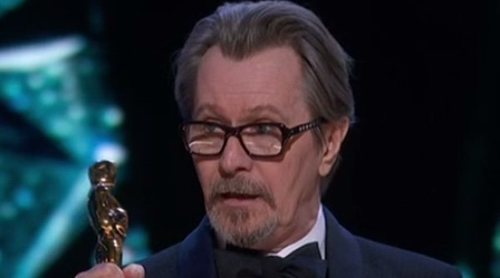 Gary Oldman se lleva el Premio Oscar 2018 a Mejor actor protagonista por 'El instante más oscuro'