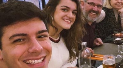 Alfred y Amaia se van de comida familiar para celebrar el éxito del inicio de la gira de 'OT 2017'