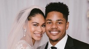 Chanel Iman y Sterling Shepard ya son marido y mujer