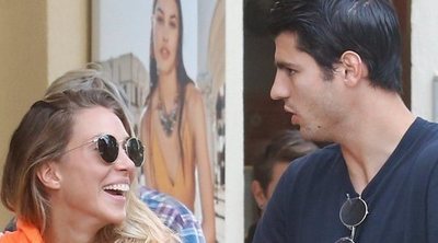 Alice Campello y Álvaro Morata disfrutan de unas vacaciones en Ibiza con sus hijos tras el asalto a su casa