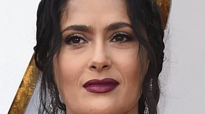 Salma Hayek comparte uno de sus mejores momentos de los Premios Oscar 2018